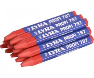 Boîte de 12 craies forestières 120 x 12 rouges LYRA L4870017