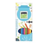Wonday Boîte de 12 crayons de couleur – 18 cm