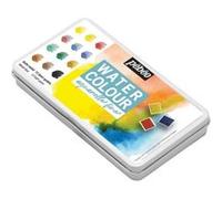 Pébéo – Boîte Aquarelle Fine Pocket Métal 12 demi-godets