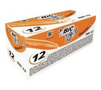 Boîte de 12 feutres BIC Kids Visacolor XL orange - orange Orange G