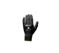 Boîte de 12 paires de gants - Microfibres - Noir - Taille XXL - 310.0335