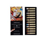 Boite de 12 pastels à l'huile - Couleurs irisées - Sennelier G