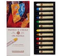 Boîte De 12 Pastels A L'Huile - Initiation - Sennelier G