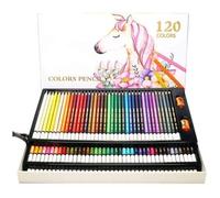 Boîte de 120 Crayons de Couleur , Les Meilleurs Crayons pour Enfants, Adultes et Artistes. Idéal pour Tous Les Types de coloriage