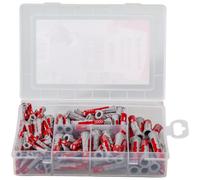 Boîte de 132 chevilles tous matériaux DuoPower FISCHER 538621 Ø 6-8-10 mm