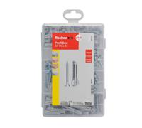 Fischer Befestigungssysteme Boîte de 160 chevilles à expansion SX 567897 nylon Ø 6-8 mm avec vis