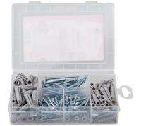 Boîte de 160 chevilles à expansion SX et vis FISCHER 567897 nylon SX - Ø 6-8 mm