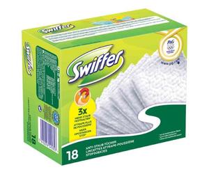 Boite de 18 chiffons secs anti-poussieres