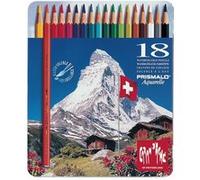 Boite de 18 crayons de couleur Caran d'Ache Prismalo aquarellable Multicolore G