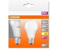 OSR 075430891 - Lampe LED STAR+ E27, 9 W, 806 lm, 2 2700 K + RVB, lot de 2