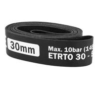 Boîte de 2 fonds de jante roue haute préssion Velox 30 mm Noir