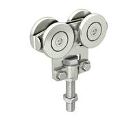 Boite de 2 montures galet à billes acier MANTION 2265A X 2