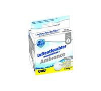 Boîte de 2 recharges de 100g pour absorbeur d'humidité 37355 - l7,6 x h7,6 x p6,2 cm gris blanc