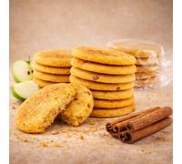 Boîte de 20 Biscuits protéinés Pomme Cannelle