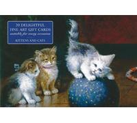 Boîte de 20 cartes et enveloppes : Chatons et chats