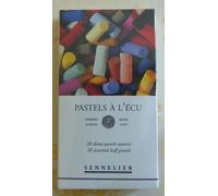 Boîte De 20 Demi-Pastels À L'écu Assortis Sennelier Extra Tendre