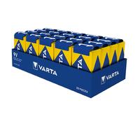 Boîte de 20 piles alcalines INDUSTRIAL Pro 9 V 6LR61 VARTA 4922121111