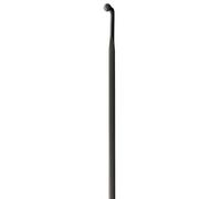 Dt Swiss Blade Dt Aerolite Spokes 20 Units Noir 2.0 x 0.9 x 282 mm