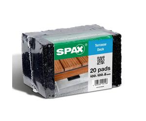 Boîte de 20 tampons d'isolation pour terrasse SPAX