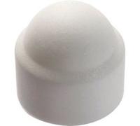 Acton Caches écrous hexagonaux 856018 blancs Ø 8 mm RAL 9010 G boîte de 200