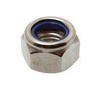 Écrous hexagonaux ACTON indesserrable avec bague nylon - 62602