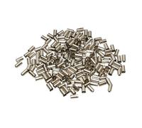 Boîte de 200 embouts de gaine de frein métal Marwi Argenté