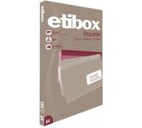 APLI Étiquettes adhésives ETIBOX 100326-200 blanches 199,6×144,5 mm – Laser, jet d'encre, copieur