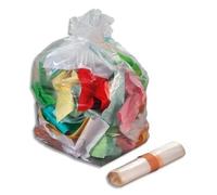 Boite de 200 Sacs poubelles 110L transparents