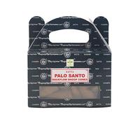 Boîte de 24 cônes d'encens Backflow Palo Santo | Satya Sai Baba
