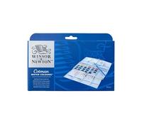 Winsor & Newton Cotman Boîte d'aquarelle Peinture fine avec 24 1/2 Godets/Pinceau