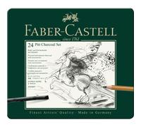 Faber-Castell Set Pitt Charcoal 24 Pieces G