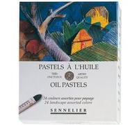 Sennelier Lot de 24 pastels à l'huile, paysage