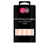 Boîte de 24 tips faux-ongles Tropical Peach Beauty Coiffure