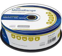 Boîte de 25 CD - MR222 CD-R - 900 Mo - 100 Minutes - 48x Speed