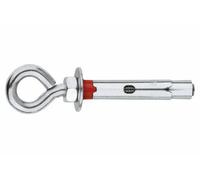 Boite de 25-Cheville anti-rotation piton Filetage M12 Diam. 16 mm L 80 mm INDEX-ACHA16C