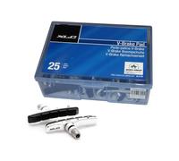 Boîte de 25 paires de patins de frein XLC bs-v02 cartridge vbrake Bleu