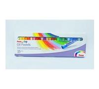 Pentel – Pastels à l'huile Pentel Arts PHN4 – 8 mm – Boîte de 25 pastels