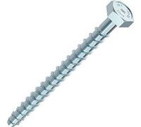 Heco - 48461 - MMS Plus Vis à tête hexagonale Multi Monti schrau banquiers avec disque, argent