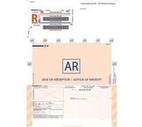 Boite de 250 imprimés recommandés avec AR international A4 IB1 3263 G