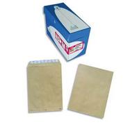 Boite de 250 pochettes Kraft Adour 120 grammes - format: C4 229 x 324 mm