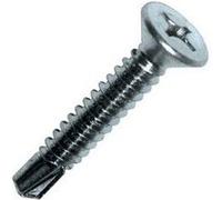 Boîte de 250 vis auto-perceuse tête fraisée SCELL-IT - PH2 - 4.8 x 38 mm - TFC48038 Blanc G