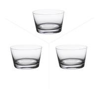 Boîte de 3 verrines Coniques 27 cl - Rona - Transparent - Cristallin Transparent G