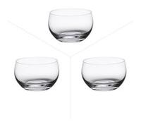 Boîte de 3 verrines Tonneau 30 cl - Rona - Transparent - Cristallin Transparent G