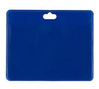 Boîte de 30 badges souples sans attache 70 x 100 mm - bleus - Bleu - Tarifold