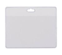 Boîte de 30 badges souples sans attache tarifold 70 x 100 mm - transparents - Transparent - Tarifold G