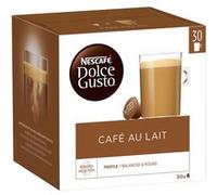 Nescafé Big Pack Café Au Lait pour Dolce Gusto. 30 Capsules