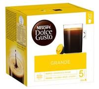 Capsules de café compatibles avec Dolce Gusto® NESCAFÉ Dolce Gusto Grande Extra Crema, 30 pièces.