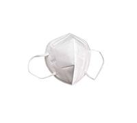 Boîte de 30 masques respiratoires pliables jetables FFP2 KN95 > 95 % blanc - MASQUES3