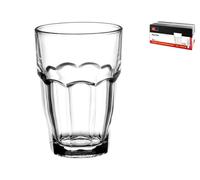 Boîte De 36 Verres En Verre Rockbar Cl 37 Transparent Bormioli Rocco