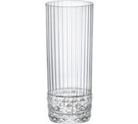 Boite de 4 gobelets hauts America 40 cl - Rocco - Transparent - Cristallin